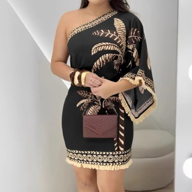 Vestido Curto Aisha Charme Tropical em Cada Detalhe