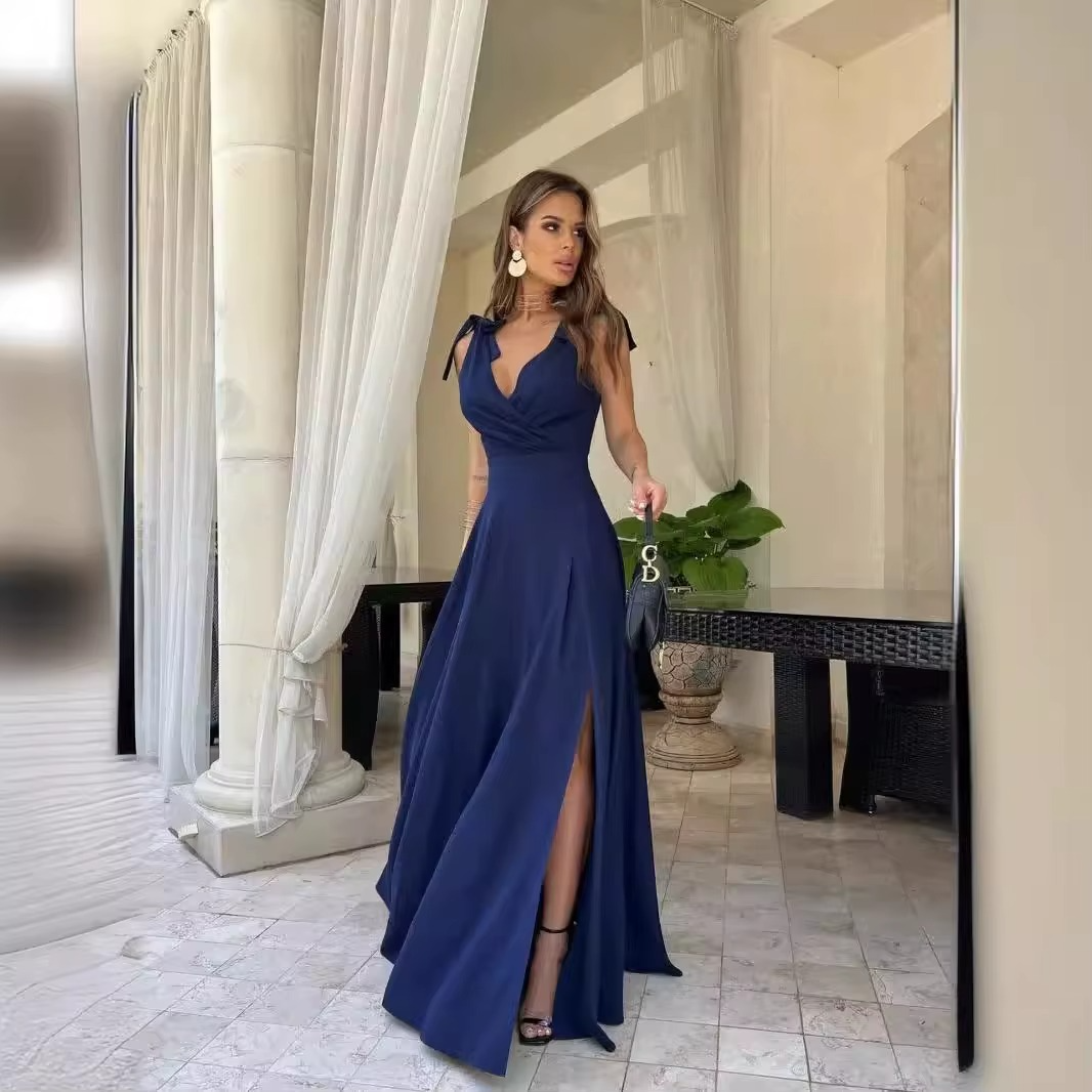Vestido Longo Amora Elegância Fatal em Movimento