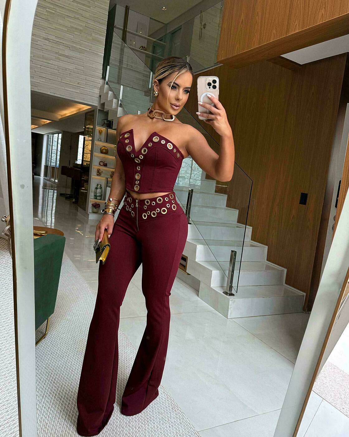 Conjunto de Calça Dulce O Poder da Elegância Estruturada