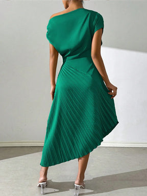 Vestido Longo Anelise Elegância que Reflete Luz e Sofisticação