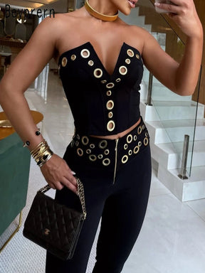 Conjunto de Calça Dulce O Poder da Elegância Estruturada