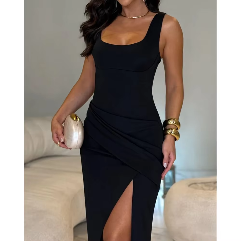 Vestido Midi Dália Elegância que Desenha a Feminilidade