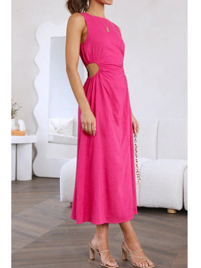 Vestido Midi Gisella Feminino Mocinha Para o Verão