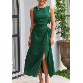 Vestido Midi Gisella Feminino Mocinha Para o Verão