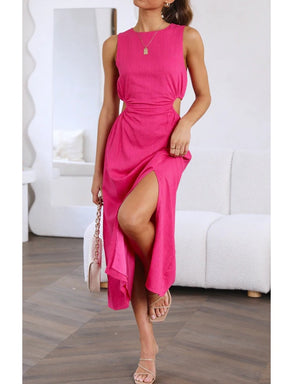 Vestido Midi Gisella Feminino Mocinha Para o Verão
