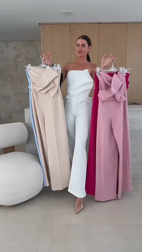 Macacão Melissa Feminino Tomara que Caia o Poder Silencioso da Elegância e do Desejo