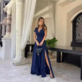 Vestido Longo Amora Elegância Fatal em Movimento