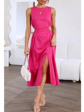 Vestido Midi Gisella Feminino Mocinha Para o Verão