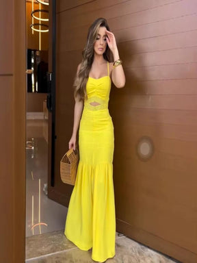 Vestido Longo Lavínia O Encanto Luminoso da Elegância